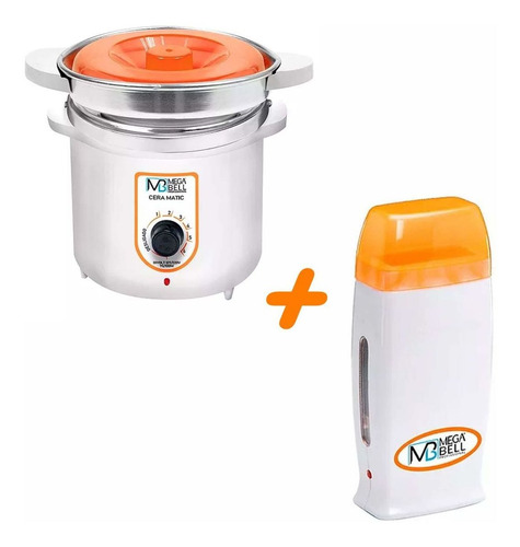 Kit Panela Termocera Megabell 900g C. Refil + Apare. Roll On
