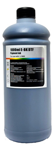 Kit 5 Litros De Tinta Dtf Para Impresoras A3 Dtf Ink Gran Fo