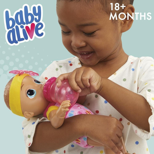 Imagen 4 de 6 de Baby Alive Muñeca Mi Primer Bebe Bebote C/ Mamadera E7599 Ed