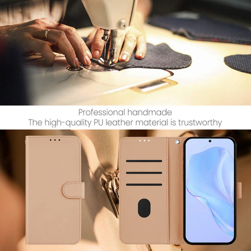 Funda De Piel Tipo Cartera For Teléfono Para Qukitel C51