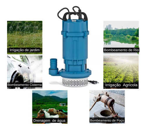 Bomba Submersível Claw Wmsat7-18h 0.75w 1.0 Hp 220v