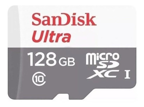Cartão De Memória 128gb Sandisk Classe 10 - Black Box