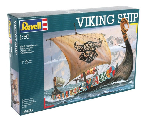 Viking Ship By Revell Germany # 5403                    1/50