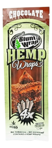 Blunt Wrap Cbd Hemp X 4unds
