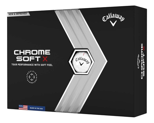 Pelotas Bolas De Golf Callaway 2022 Suaves Blanco