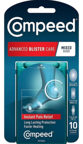 Compeed Advanced Blister Care Caixa Com 10 Adesivos  Mistos