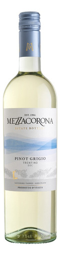 Vino Blanco Mezzacorona Castel F Pinot Grigio Doc 750