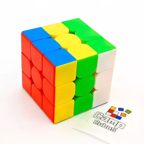 Cubo Mágico 3x3x3 Original Profissional Mei Long 3c - Patricinha