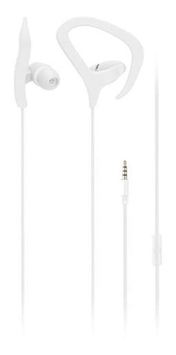 Fone De Ouvido Intra Auricular Earhook Pro Branco Ph357