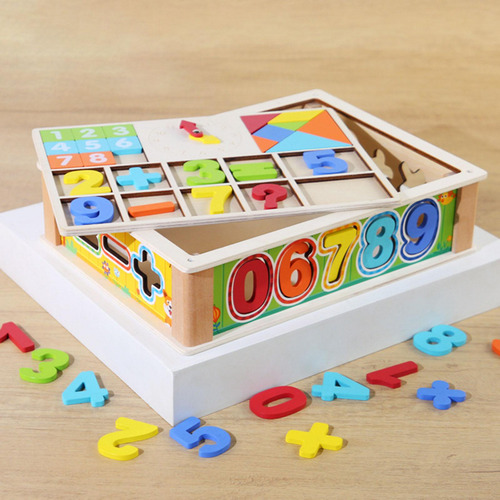 Juego De Caja De Aprendizaje Para Contar, Juego De