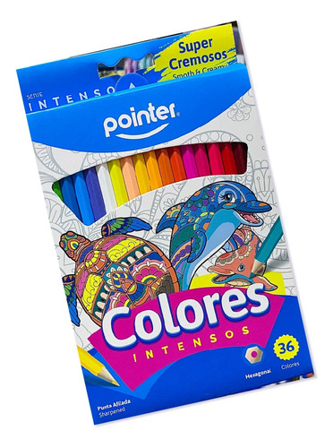 Colores Pointer (36und) Cremosos