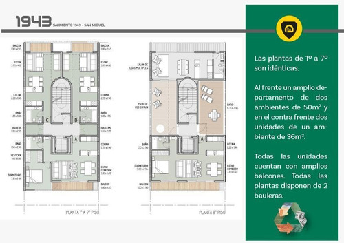 Imagen 4 de 8 de Venta - Departamento Monoambiente En Edificio A Estrenar - San Miguel Centro -