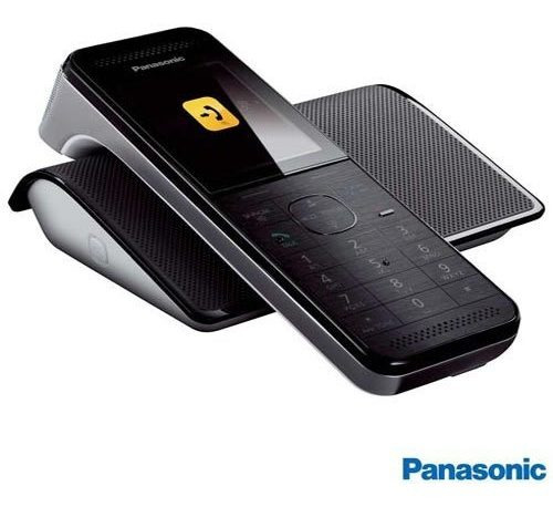 Telefone S/ Fio Panasonic 2,2 Viva-voz Kx-prw110lbw Bivolt