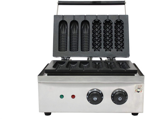 Imagen 1 de 3 de Maquina De Crepaletas Corndogs Eléctrica Acero Inoxidable