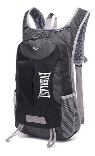 Mochila Deportiva Everlast 21368 Running Trekking Water Bag Color Gris