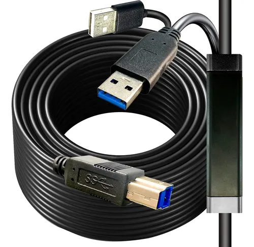 Cable Usb 3.0 Largo Para Impresoras