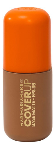 Base de maquiagem em líquida Mari Maria Base Cover Up Matte Base Mari MariaCover Up Efeito Matte tom mm18n - 35mL 35g