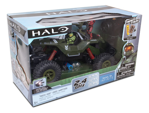 Vehículo Rc Halo Infinite Warthog Rock Hog 2.4 Ghz