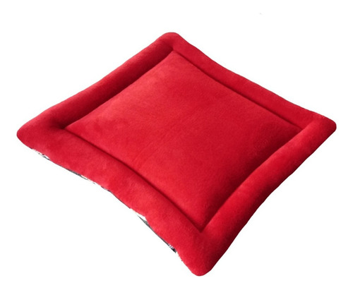 Colchão Pet 45x45 Pra Casinha N 2 Cor Vermelho