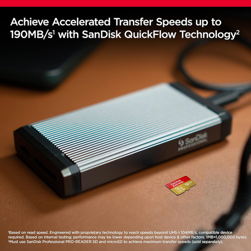 Tarjeta Microsd Sandisk, 1tb, Con Adaptador, Clase A2