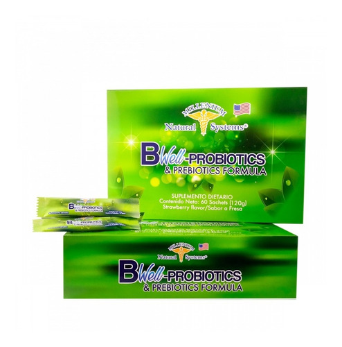 Bwell Probioticos X 60 Sobres - Unidad a $1500