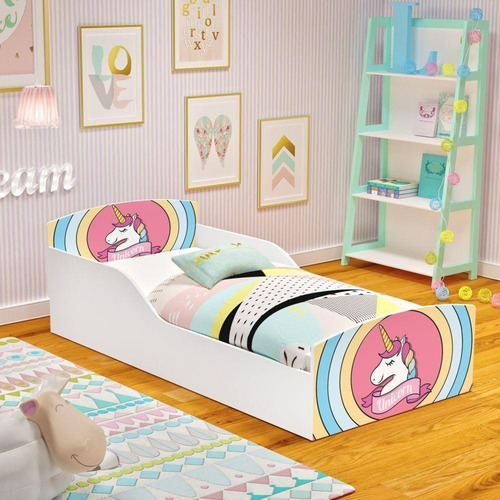 Mini Cama Infantil Montessoriana Sonho Em Mdf - Vários Temas