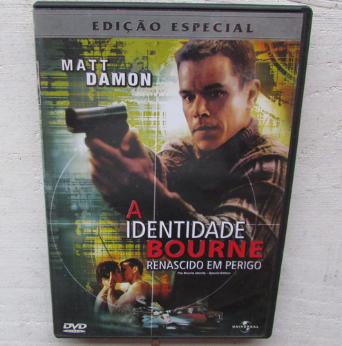 Dvd A Identidade Bourne - Renascido Em Perigo - Ed Especial