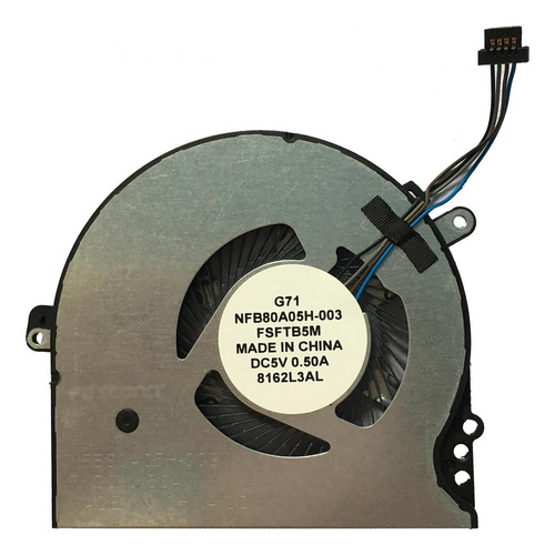 Cpu Cooler Fan Para Hp Pavilion 15-cc 15-cc700 15t-cc000 15-