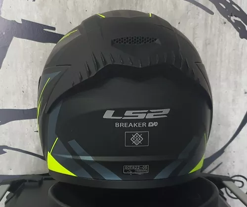 Casco Ls2 Breaker Beta Ff390 C/lente Cobalto Integral Moto