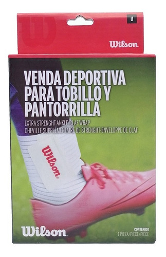 Venda Elástica Para Tobillo Y Pie C/velcro Wilson