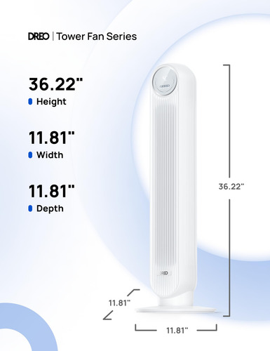 Ventilador De Torre Dreo Nomad One Dr-htf007 Com Oscilação D