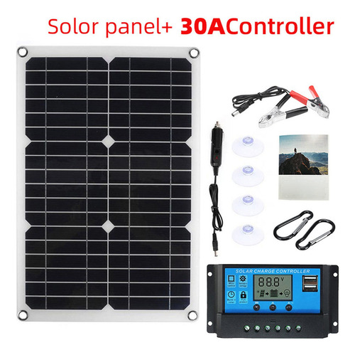 Cargador De Batería 100 Watt 12 Volt Sistema Fuera De 7 7