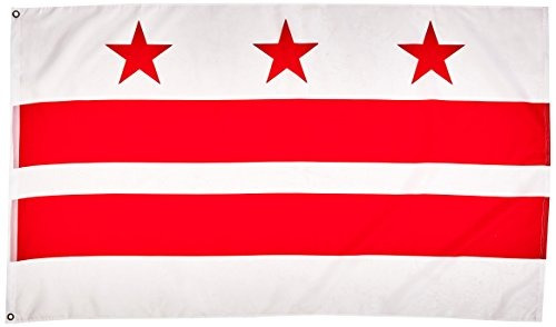 Tiendas En Línea Washington D.c. Superknit Poliéster Bandera