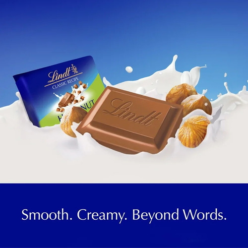 Bolsa Lindt Chocolate C/ Leche Avellana Mini 171g