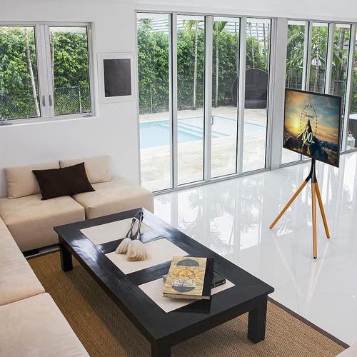 Soporte De Tv Upgravity Easel Con Base De Tripode Para Le...