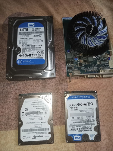 Artículos De Pc Gráfica Gt 630 Y Discos Duros  1 Tera 