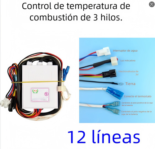 Tarjeta De Encendido Para Boiler De Paso 1 Valvula De Gas