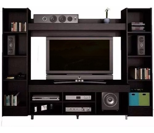 Modular Rack Lcd 32-42 Centro Entretenimiento Fiplasto 8002