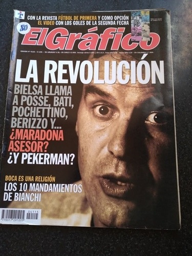 Revista El Gráfico Bielsa 21 8 1998 N4115 Más Suplemento 