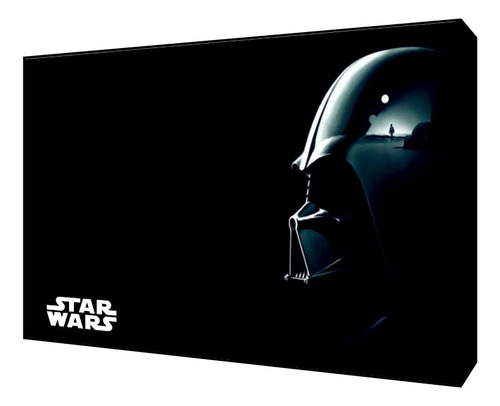 Cuadro Decorativo Star Wars Darth Vader Negro