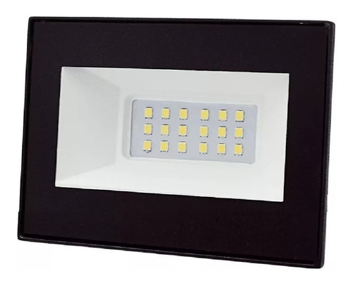 Refletor Holofote Led Verde 30w Prova D'água Jardim Cor Da Luz Verde Cor Da Carcaça Preto Voltagem 110v/220v (bivolt