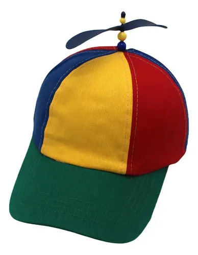 Gorra De Hélice De Colores – Tapa Ajustable Con Hélice Giratoria, Transpirable Y Protección Solar Para Niños Y Adultos En Fiestas Y Actividades