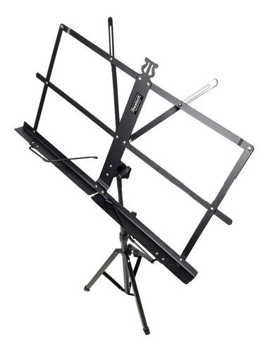 Estante De Partitura Turbo Music Dobravel Ms1bk + Nf