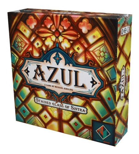 Azul Stained Glass Of Sintra Juego De Mesa