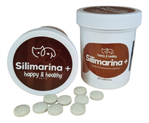 Silimarina + Hepatoprotector 60 Tabletas Perro Y Gato