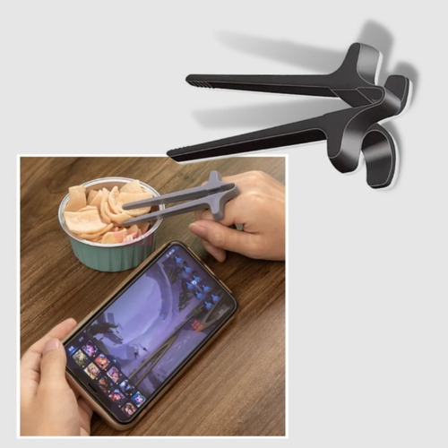 X2 Palillos Ergonómicos De Dedos Para Comer Sin Ensuciar M®