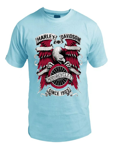 Remeras / Tendencia Harley / Colores Y Talles / Motorcycles