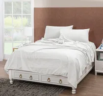 Comprar Sábanas Queen Size Ultra Suaves Premium. Blancos Azteca.