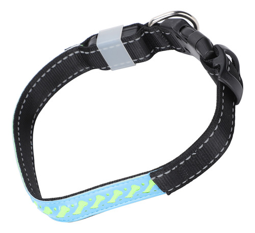 Collar Recargable Para Mascotas De Piel Sintética De Segurid