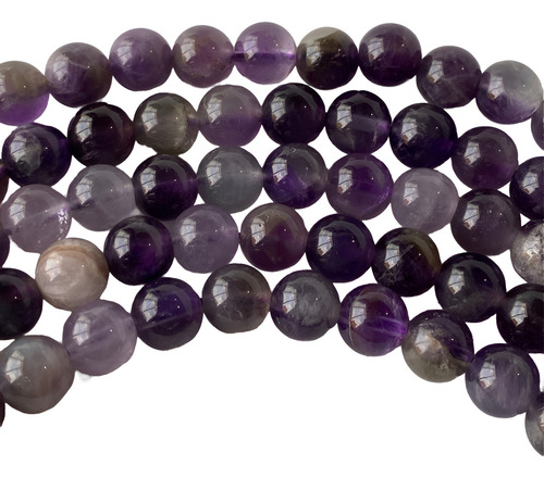 Amatista Hilo Cuarzo Piedra 100% Natural Cuentas 6mm 1 Tira